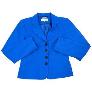 Womens Calvin Klein Refined Stretch Cinched Blazer